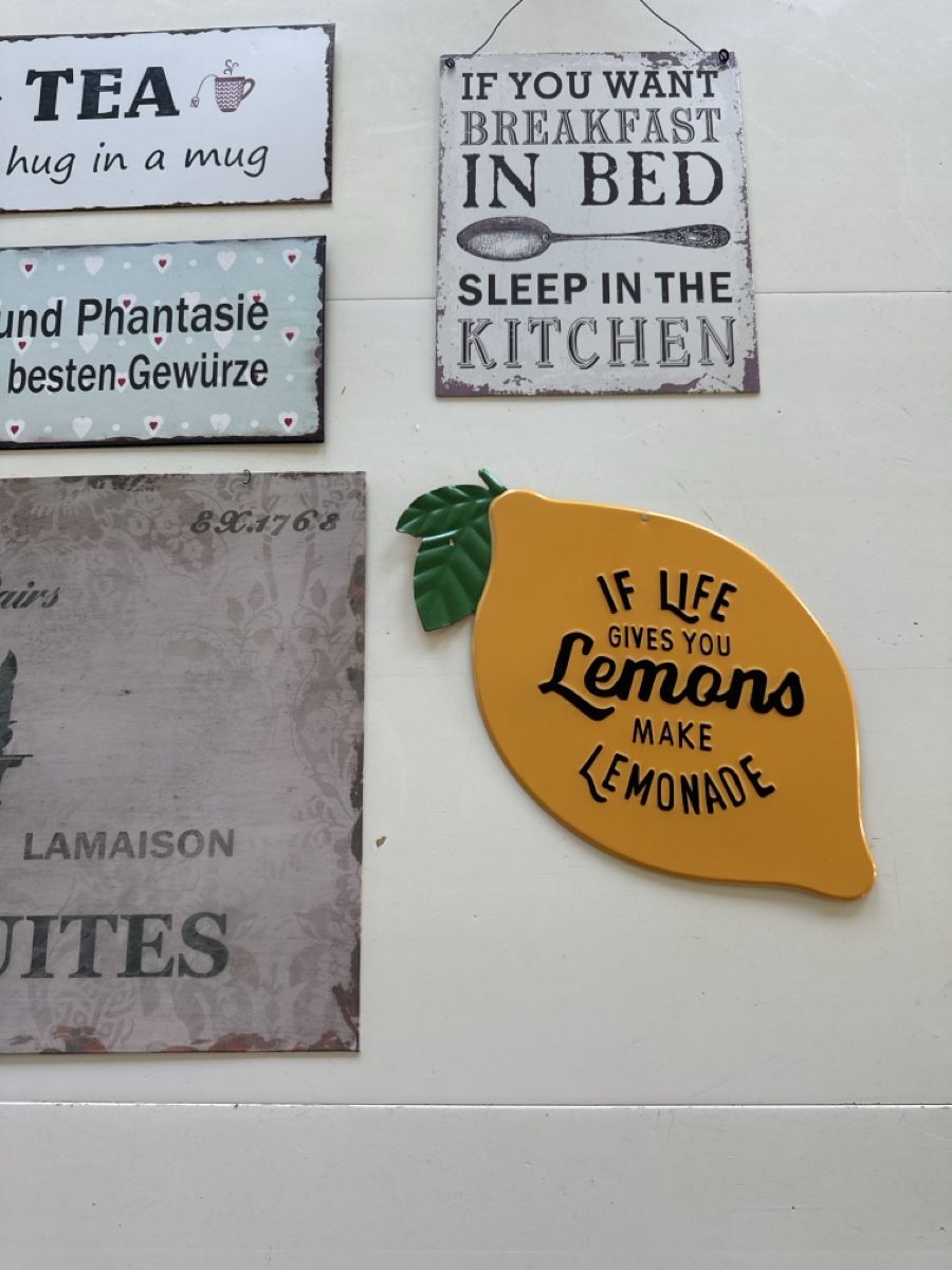 Ecriteaux: Schild Antiquites Lamaison & 4 weitere  – D'occasion à Bonstetten par BarbaraB2015 1