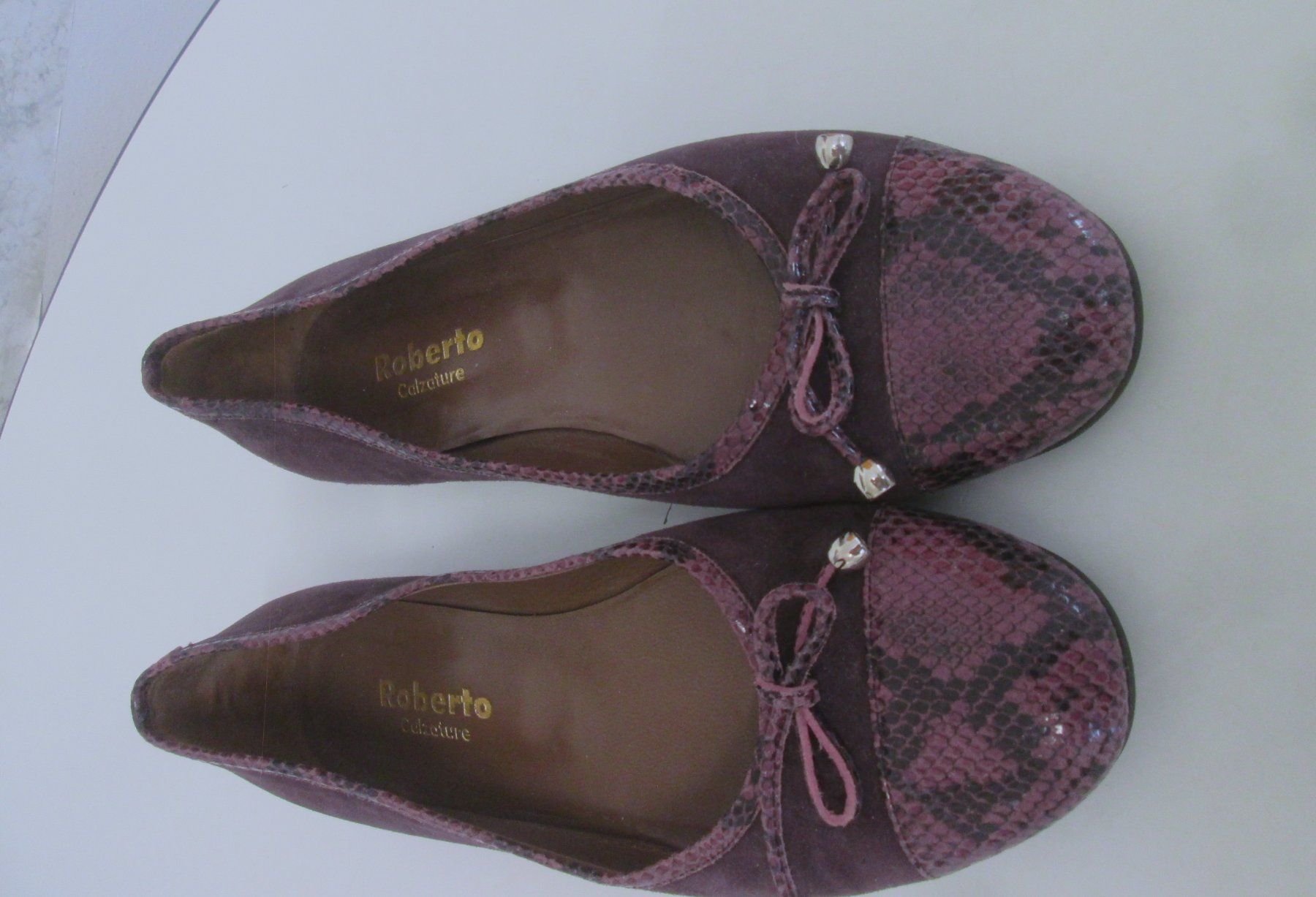 Scarpe da donna: Roberto Wildleder-Ballerinas, Größe 40 – Usato da Sementina venduto da babucia 2