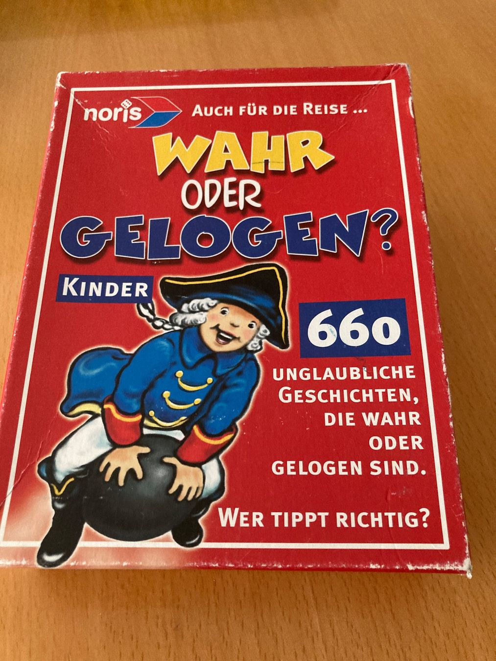 Jeux: "Wahr oder Gelogen ?"Kinderspiel – D'occasion à Gelterkinden par froggy80