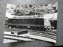 SBB Re 6/6 Nr. 11611"Rüti ZH" - Depot Bellinzona 1976 - Foto