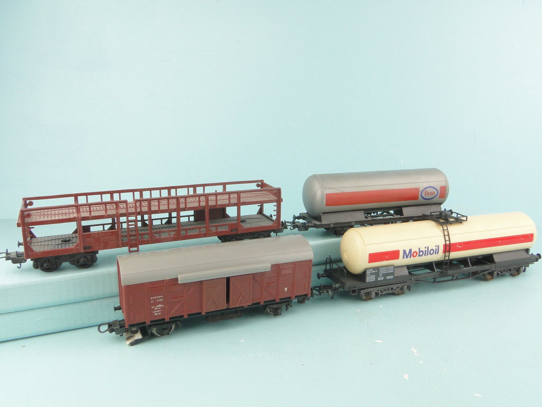 Lima Modellini di ferrovie: LIMA Spur H0 9 Güterwagen – Usato da Bülach venduto da cann11 2