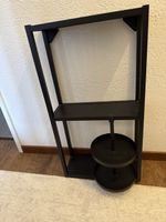 Wand/Gewürzregal IKEA Enhet schwarz 40x15x75 cm top Zustand