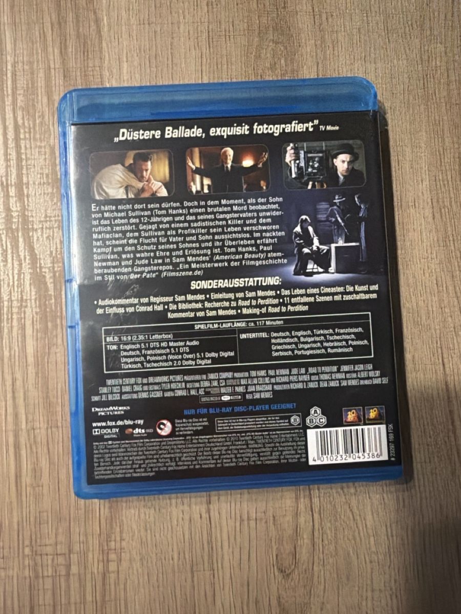 Tutti i DVDs: Road to Perdition (2002) BluRay – Usato da Hagendorn venduto da masterchieff 1