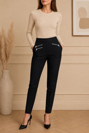 PANTALON NOIR ZARA BASIC