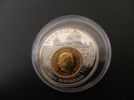 Medaille Schweiz - Bern Bundeshaus - 5 Rappen
