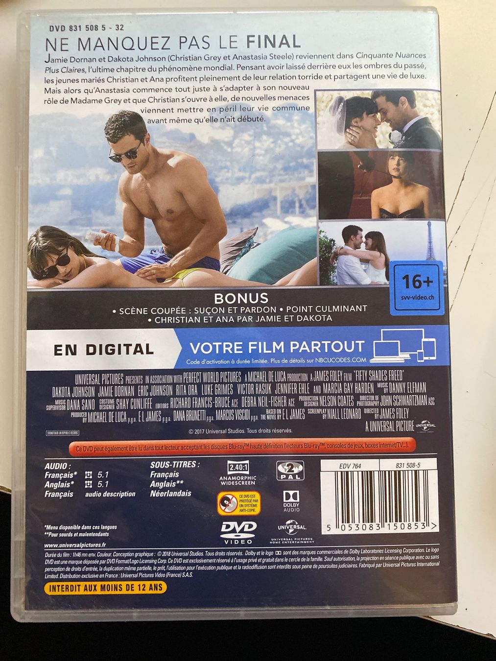 Alle DVDs: Cinquante Nuances plus Claires - Édition spéciale - dvd – Gebraucht aus Le Brassus von cinema13 1