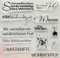 Silikonstempel Zauberhafte Weihnachten