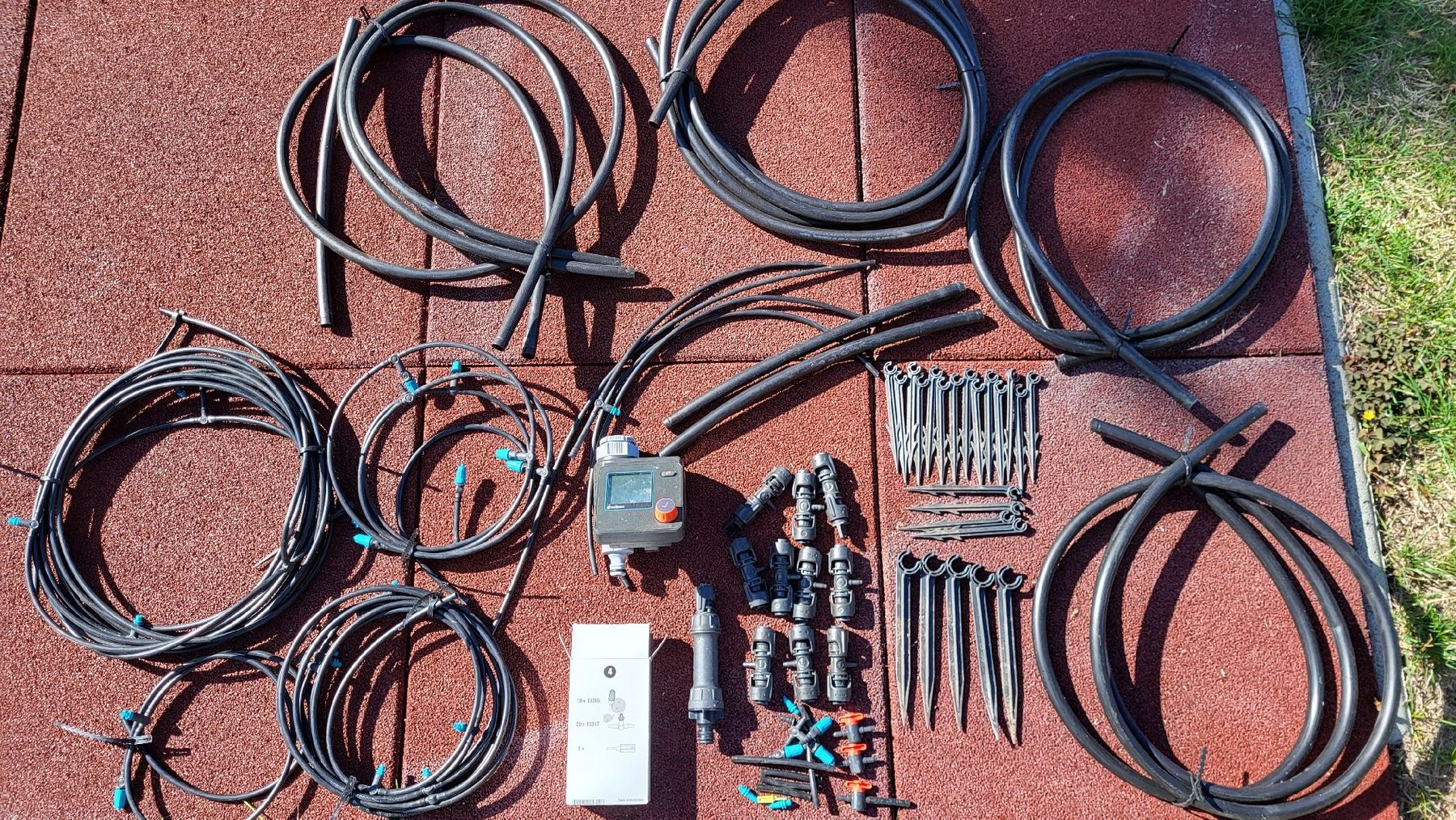 Rubinetteria: Gardena Micro-Drip und Computer Select mit viel Zubehör – Usato da Obergösgen venduto da Tatzelwurm