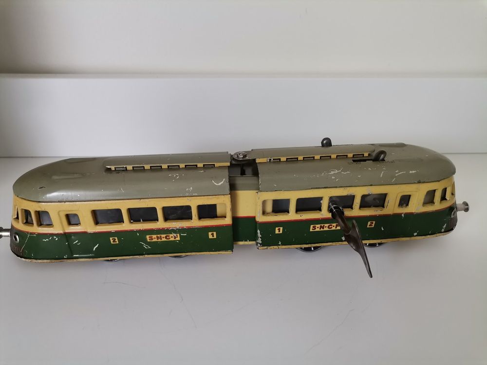 🚂 Autorail Miniature En Tôle Joyax - Made In France - Années 1950