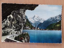 Axenstrasse und Flüelen - URI - vers 1950