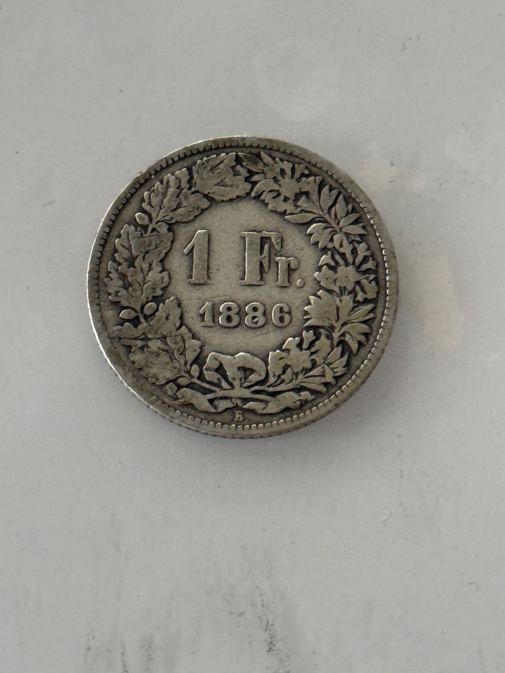 Tutti le monete: 1 Franken 1886  Rar – Usato da Wallisellen venduto da SWISS_SILVER1