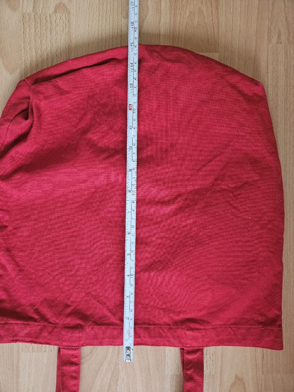 Taschen für Damen: Rote Stofftasche mit Blumenmuster – Gebraucht aus Zürich von Kris8050 5