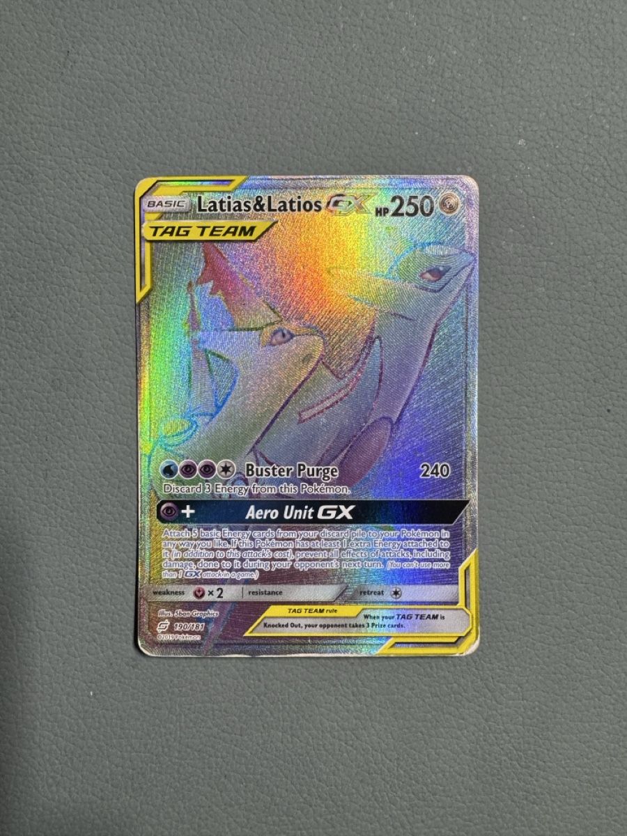 Pokémon Carte collezionabili: Latias & Latios GX - Light Played – Nuovo (secondo la descrizione) da Horgen venduto da ric_tz6s