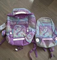 Beckmann Unicorn Rucksack Set Persefarben für die Schule