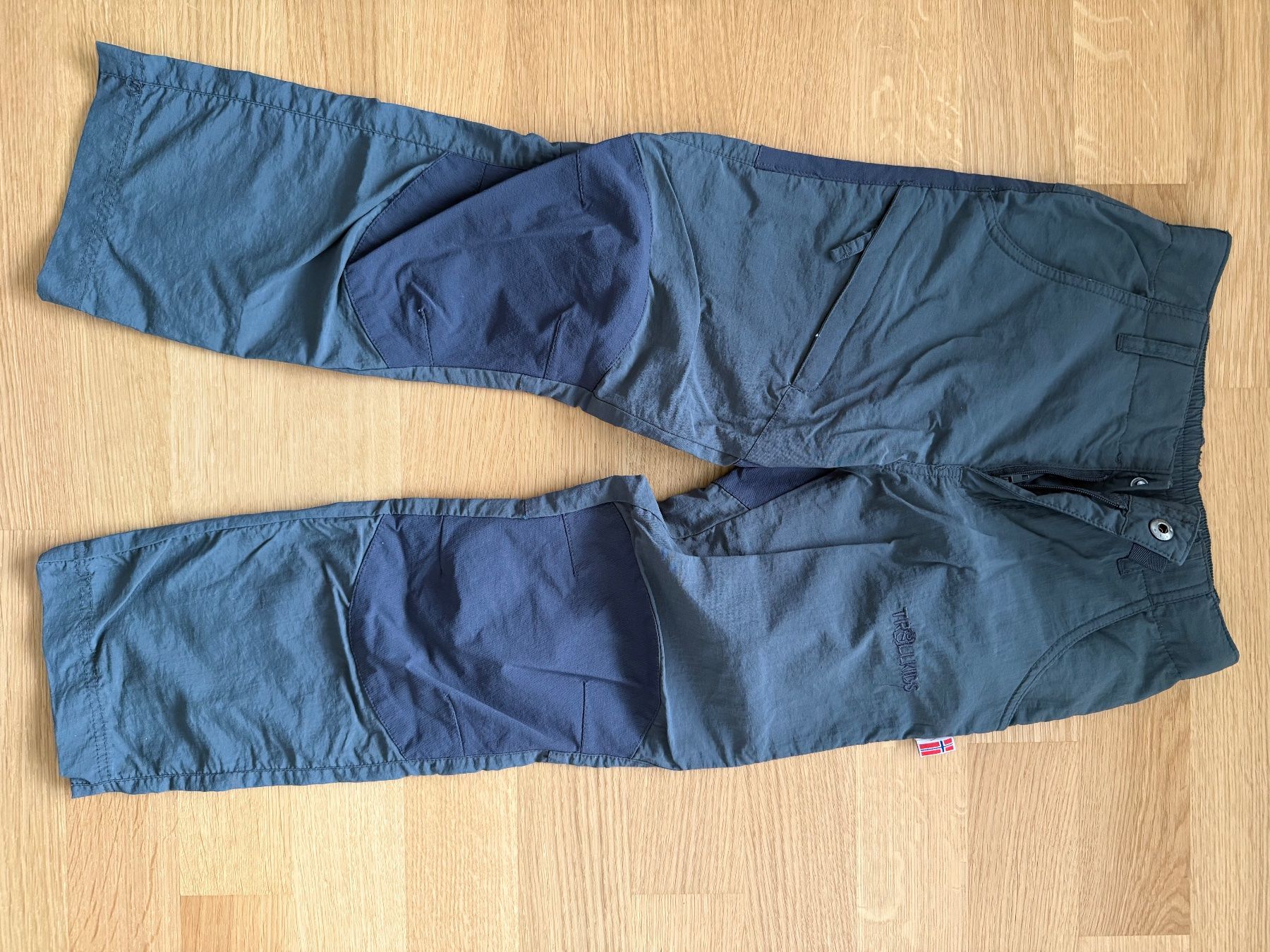Trollkids Hosen: Trollkids Wanderhose Gr 128 – Gebraucht aus Hünibach von rotestandem01