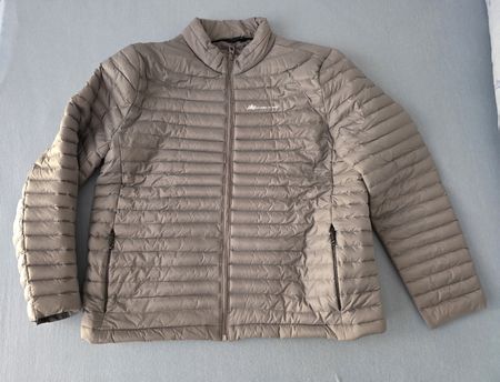 Steppjacke Pique grau mit Reissverschluss XXL. NEU!!!
