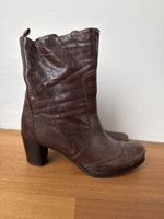 elegante Leder Stiefel