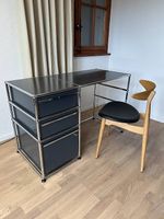 Bureau USM Haller en Gris Anthracite RAL 7016 // Ref. AY0442