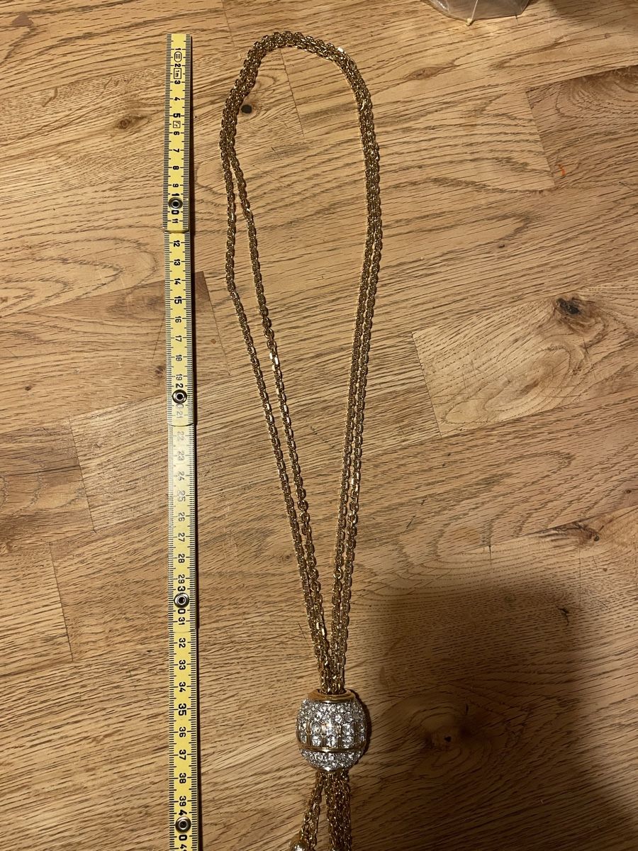 Swarovski Catenine: Lange Kette von Swarovski – Usato da Flawil venduto da Naphtali 7