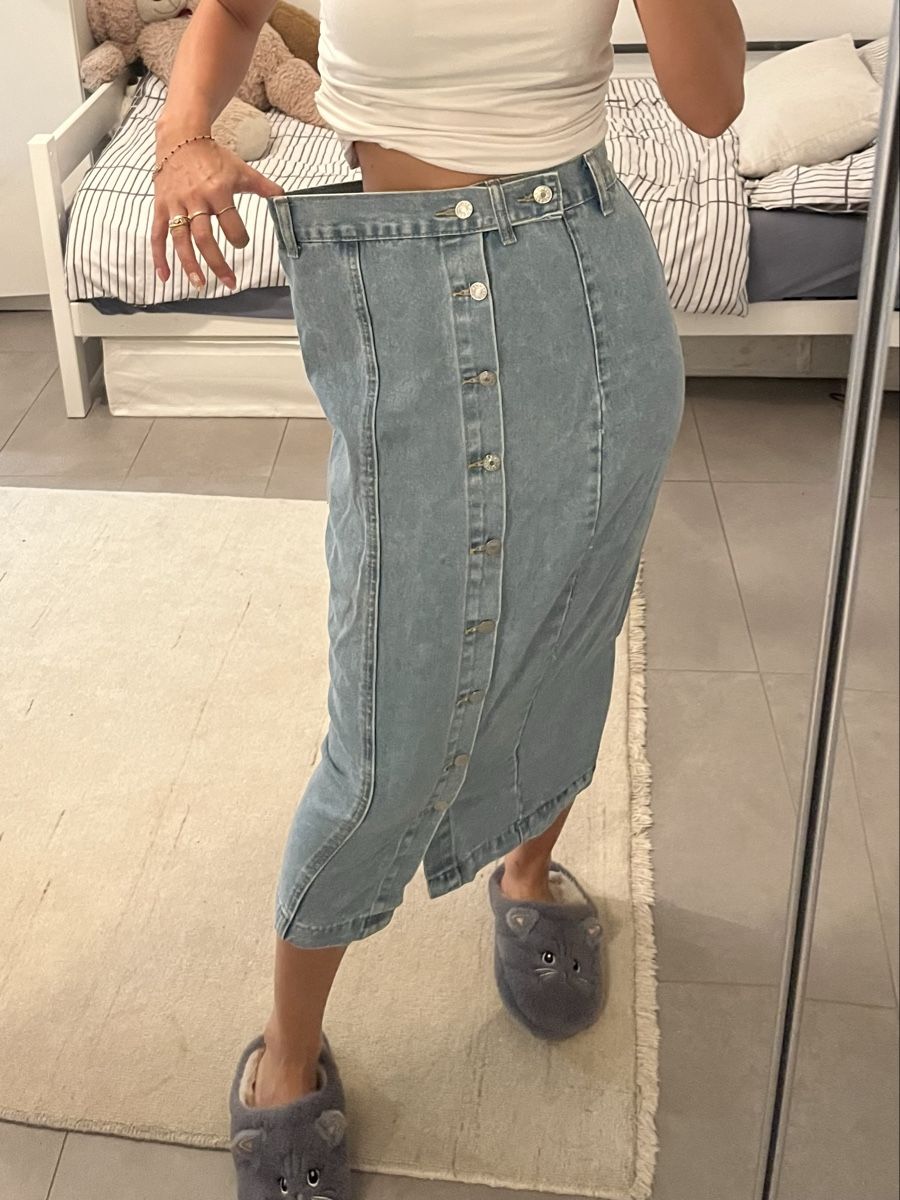 Gonne: Jupe longue en jeans taille M – Nuovo (secondo la descrizione) da Aigle venduto da sow_m7gm 3
