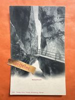  Aareschlucht Brücke um 1900 Schweiz