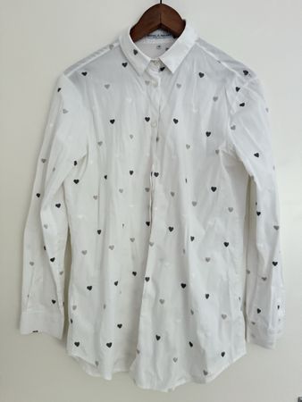 Daniel & Mayer Heart Shirt - Size 3 - Made in Italy!