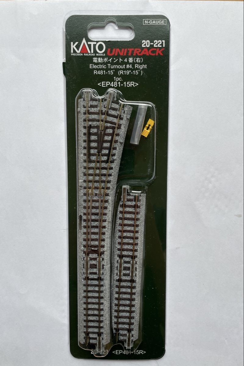 Kato Modellini di ferrovie: Kato Weiche 20-221 DCC digital – Nuovo e nell'imballaggio originale da Kleinandelfingen venduto da marco_85