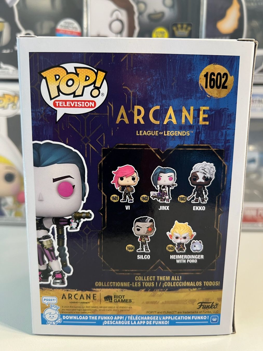 Funko Figuren: Funko POP! Television Arcane Jinx – Neu und originalverpackt aus Le Mouret von perfectbijou 2