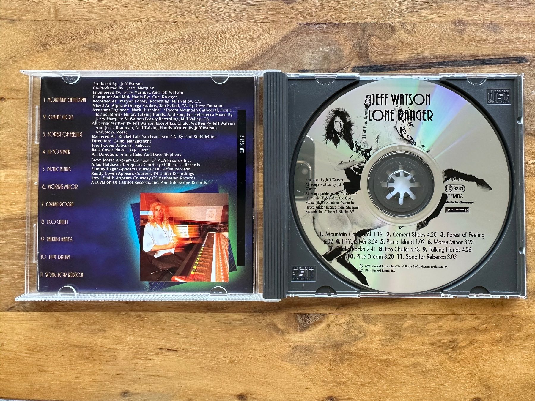 CDs: Jeff Watson - Lone Ranger (CD Hard Rock) – Gebraucht aus Horgen von flyingpenguin2000 1