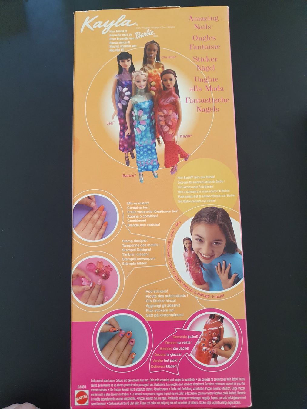 Puppen: Barbie Kayla, Amazing Nails, 2001 – Gebraucht aus Zürich von summersand 1