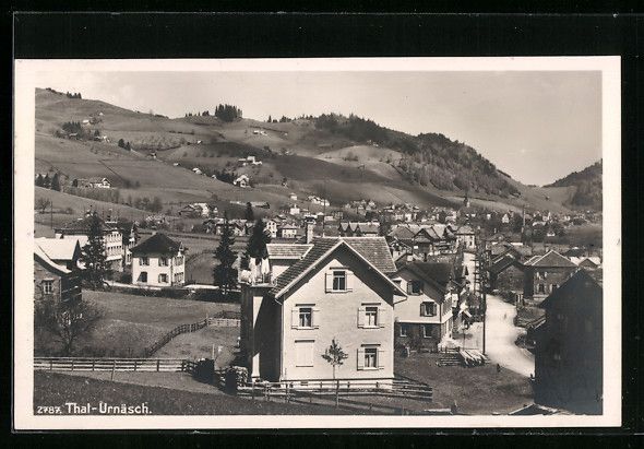 Cartoline postali: AK Thal-Urnäsch, Teilansicht des Ortes – Usato da Berlin venduto da bartko-reher