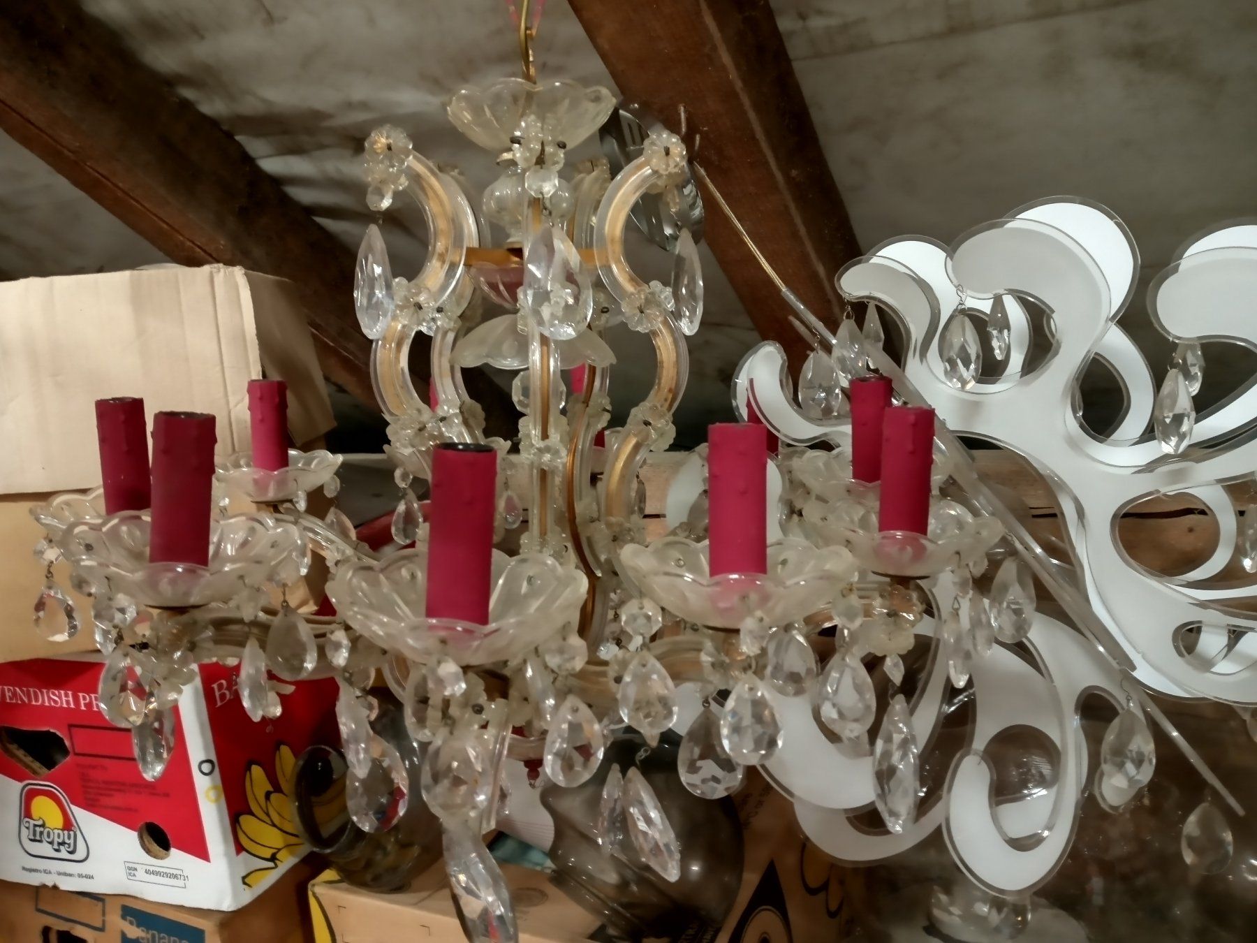 Lampadari & plafoniere: Resposten Kronleuchter decklampe 13 Stuck – Usato da Prez-vers-Siviriez venduto da Monija70 7
