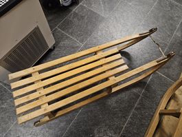 Holzschlitten Davoser Schlittenschuh