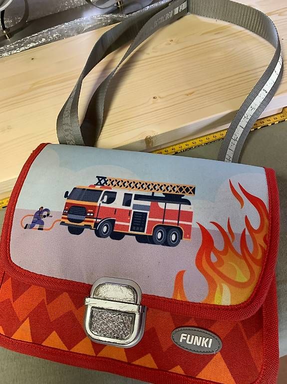 Funki Kindertaschen: Kindergartentasche + Turnbeutel Feuerwehr – Gebraucht aus Buochs von Sandrawy 1
