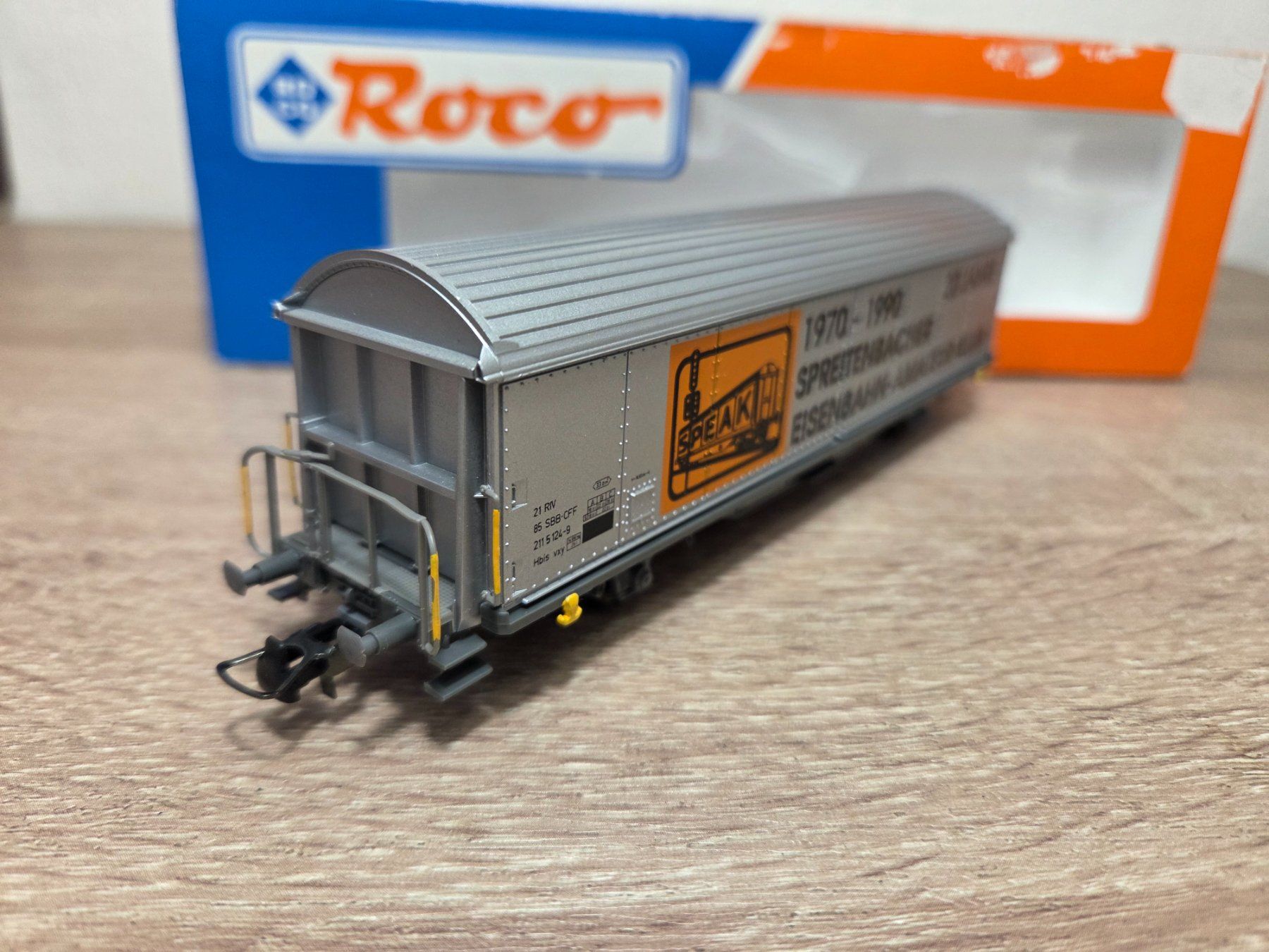 Roco Modelleisenbahnen: Roco 46161 Güterwagen SBB H0 – Gebraucht aus St-Aubin-Sauges von Lo_Go 2