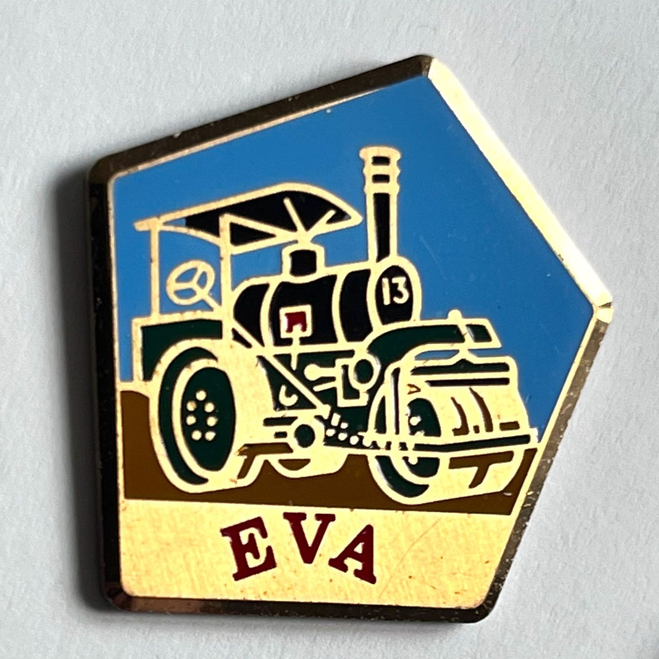 Placchette & Badge: Pin Dampfwalze EVA – Usato da Kriens venduto da TSCH1 1
