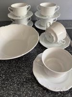 Mitterteich Bavaria Suppentassen Set, weiß