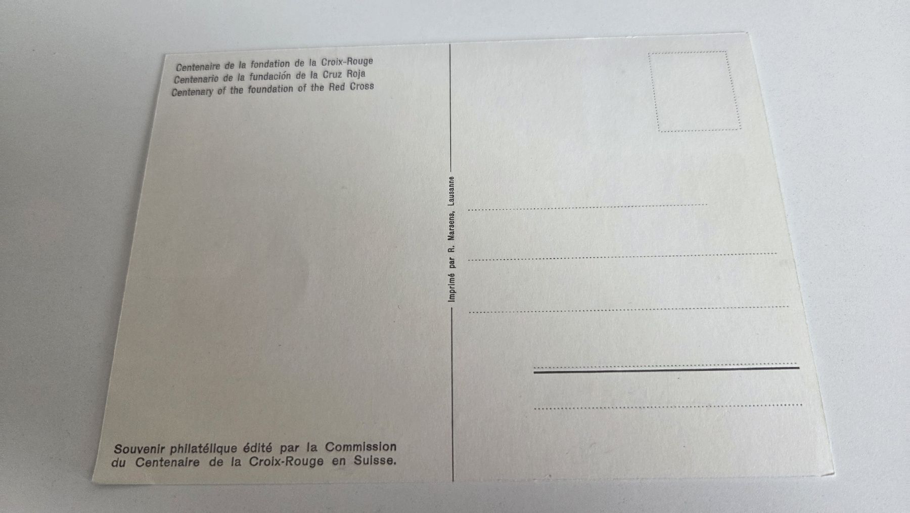 Alle Briefmarken: 1963 Maximumkarte Rotes Kreuz – Gebraucht aus Arni AG von Moth68 1