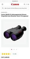 New Canon 18x50 achat 20.01.2025 garantie 2 ans 