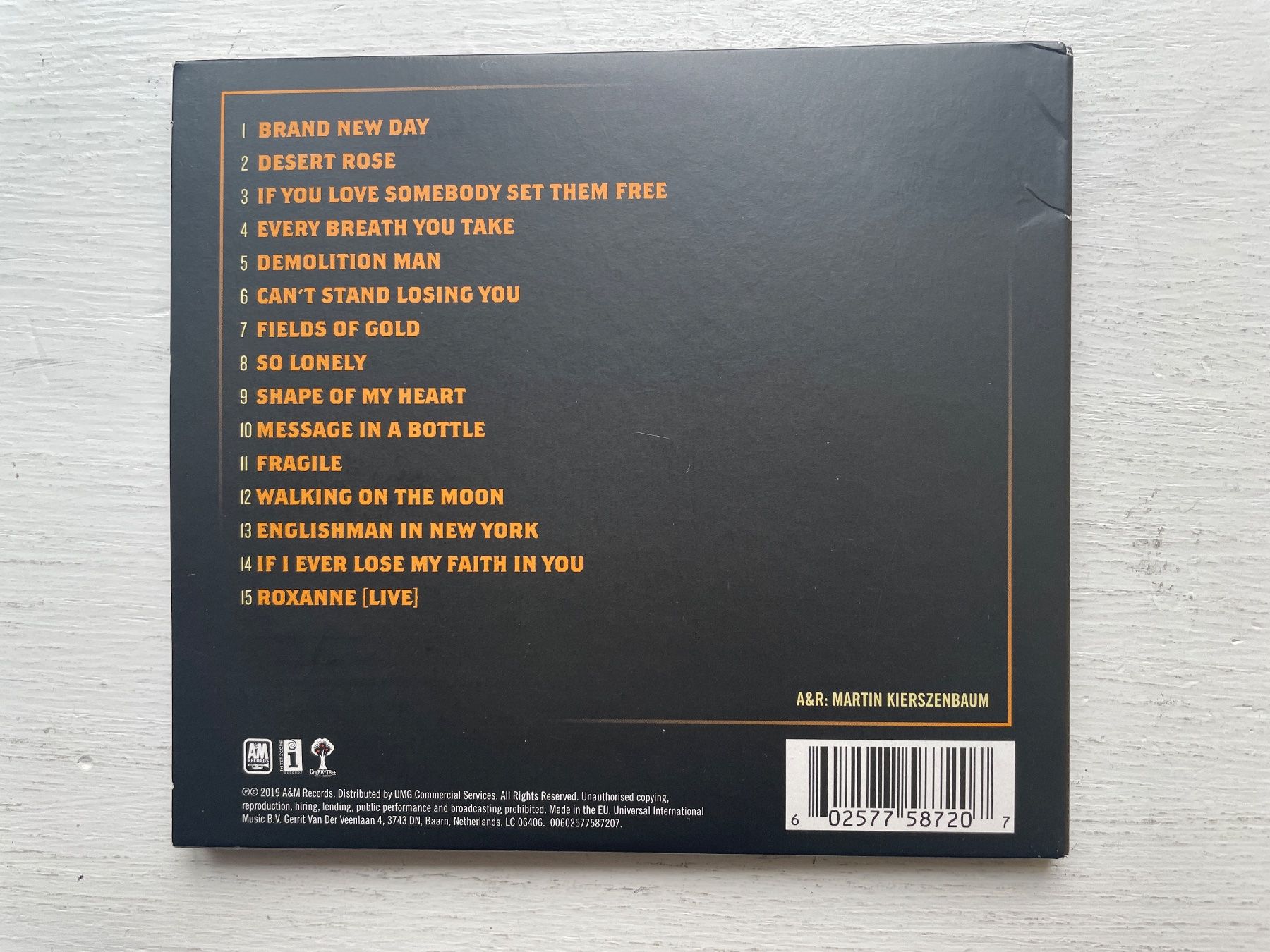 CD: Sting - My Songs - CD, 2019 – Usato da Zürich venduto da Andy_t71 1