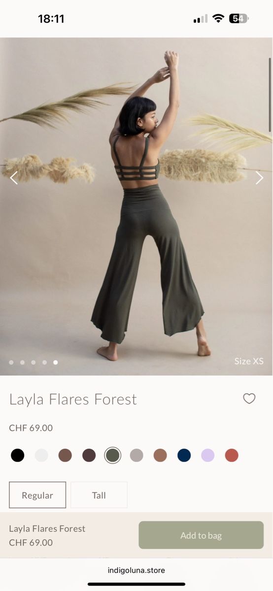 Pantaloni: Indigo Luna Layla pants - Forest  – Usato da Confignon venduto da mel_9m6w