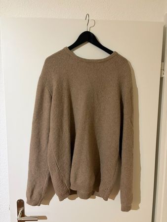 Klitmøller Collective Wollpullover Herren XL – beige/camel