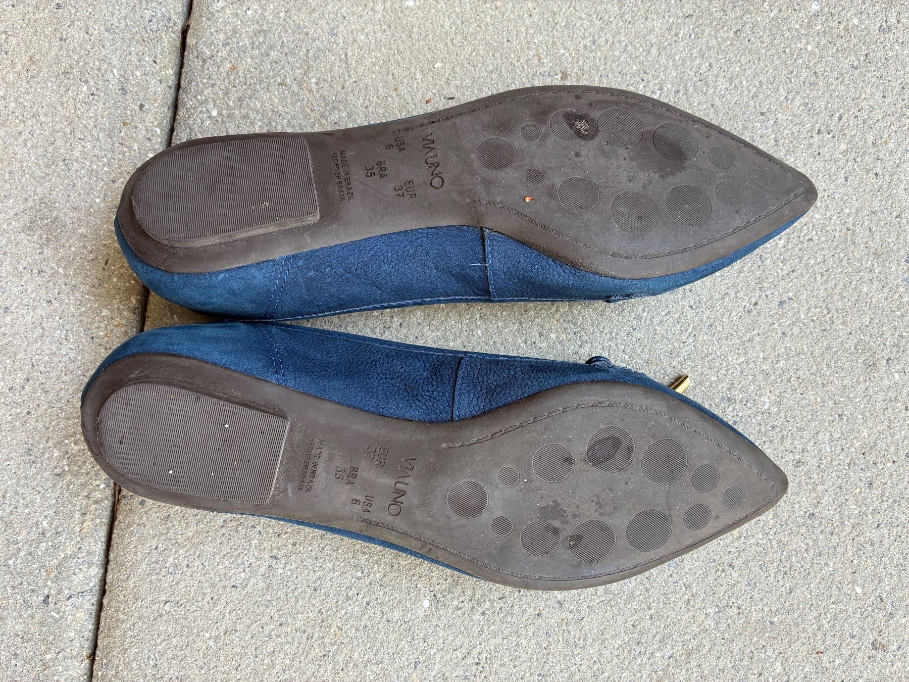 Damenschuhe: Lederballerinas von via uno Gr. 37 – Gebraucht aus Luzern von Salomonma 1