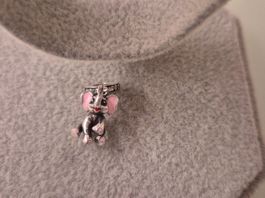 Silber Charm Elefant +Garantie