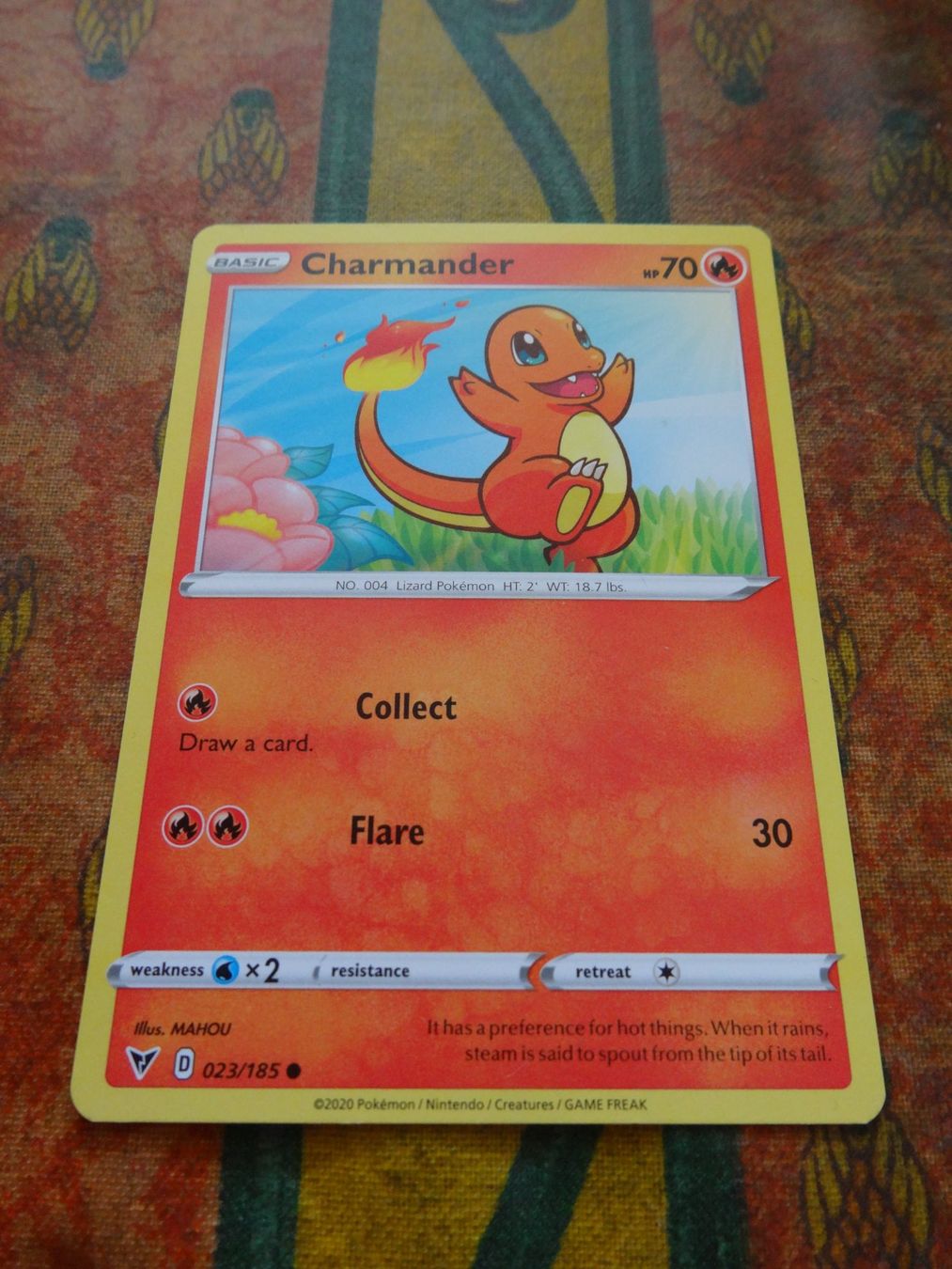 Pokémon Carte collezionabili: POKEMON  Charmander   D  023/185   HP70   2020 – Usato da Romanel-sur-Lausanne venduto da Swift13