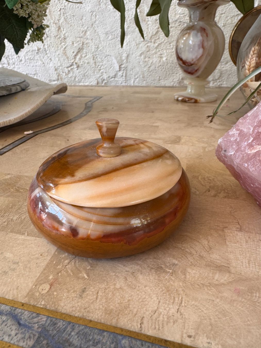 Pots: Boîte en céramique brune avec couvercle – D'occasion à La Neuveville par ghubler 2