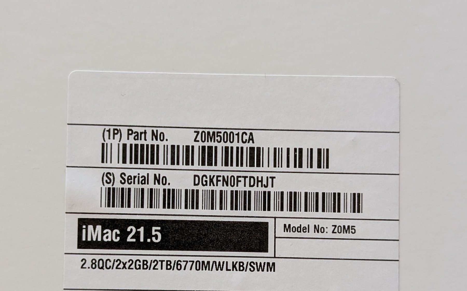 Apple PC: Apple iMac Core i7 2.8 21.5" SSD Microsoft Office – Usato da Meyrin venduto da pc1parts 6