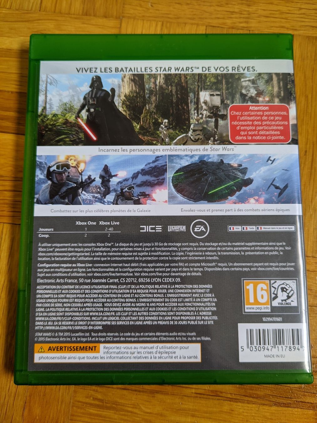 Spiele: Star Wars Battlefront - Xbox One – Gebraucht aus Meyrin von Flurrio 1