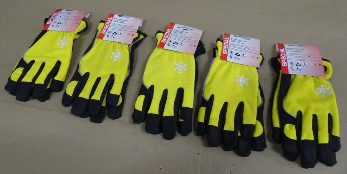Gants & mitaines : Winter-Arbeitshandschuhe 5Stk, Gr.S – Neuf avec emballage d'origine à Kehrsatz par ba-ch
