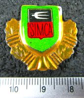 SIMCA FRANCE AUTO LOGO ANTIK ANSTECKNADEL VINTAGE OLDTIMER